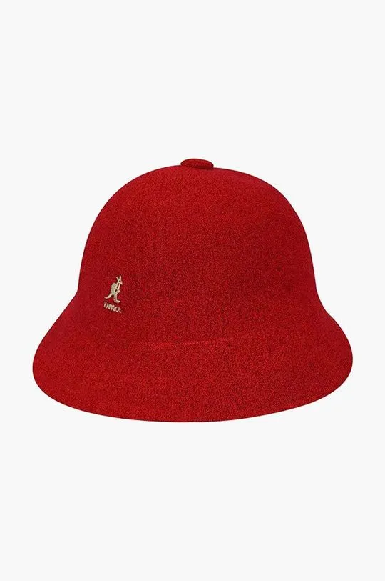 Kangol hat Bermuda Casual red color