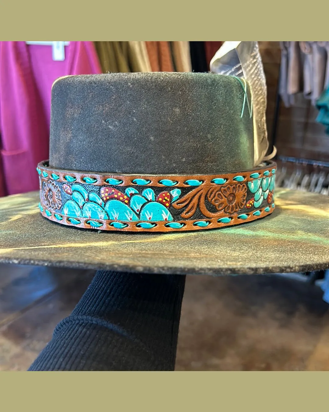 Leather Hat Bands