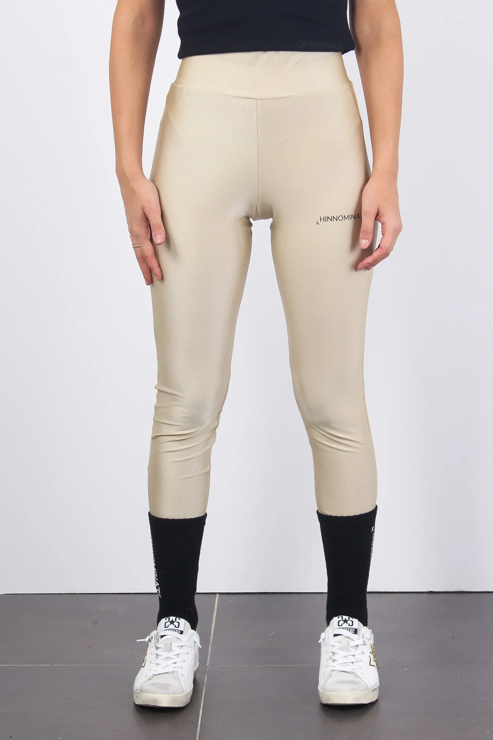 Leggings Lycra Beige Sand