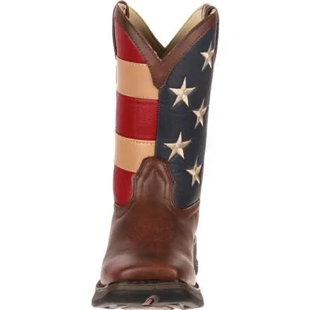 LIL' DURANGO® Kid's Patriotic Western Flag Boot