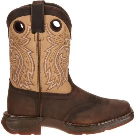 Lil' Rebel™ by Durango® Big Kid Saddle Western Boot