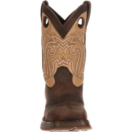 Lil' Rebel™ by Durango® Big Kid Saddle Western Boot