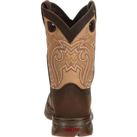 Lil' Rebel™ by Durango® Big Kid Saddle Western Boot