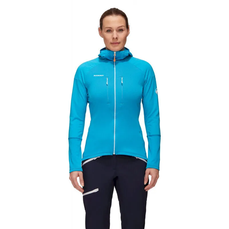 Mammut  Eiswand Advanced ML Hooded Jacket - Giacca in pile di merino - Donna