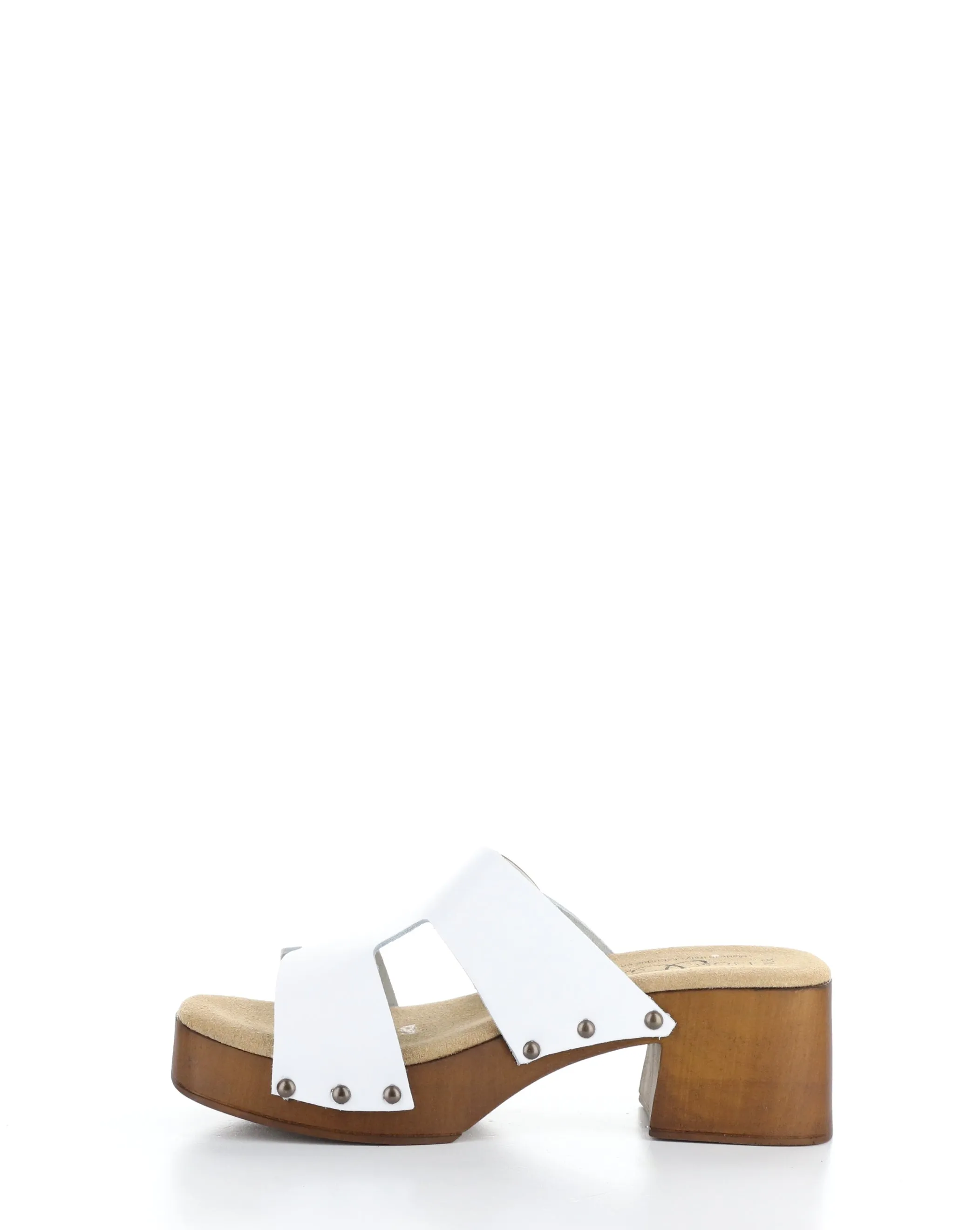 MARIS WHITE Slip-on Sandals