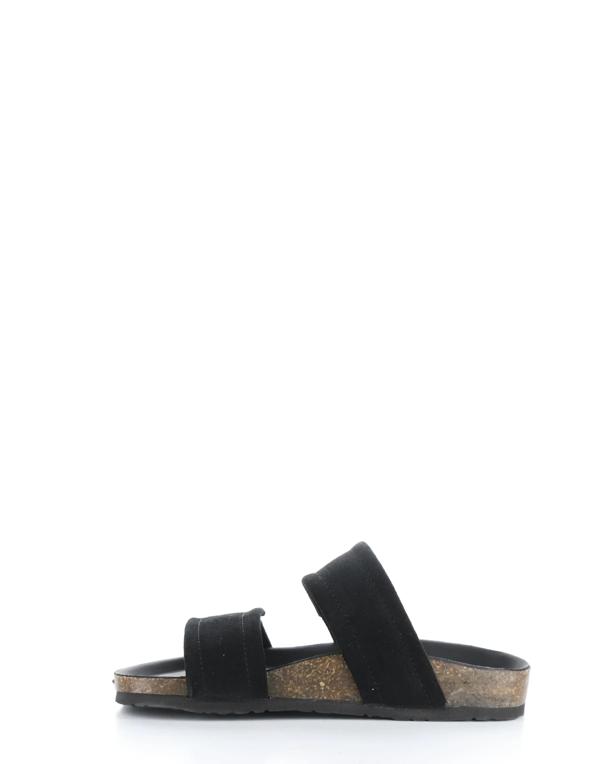 MATTEO BLACK Slip-on Sandals