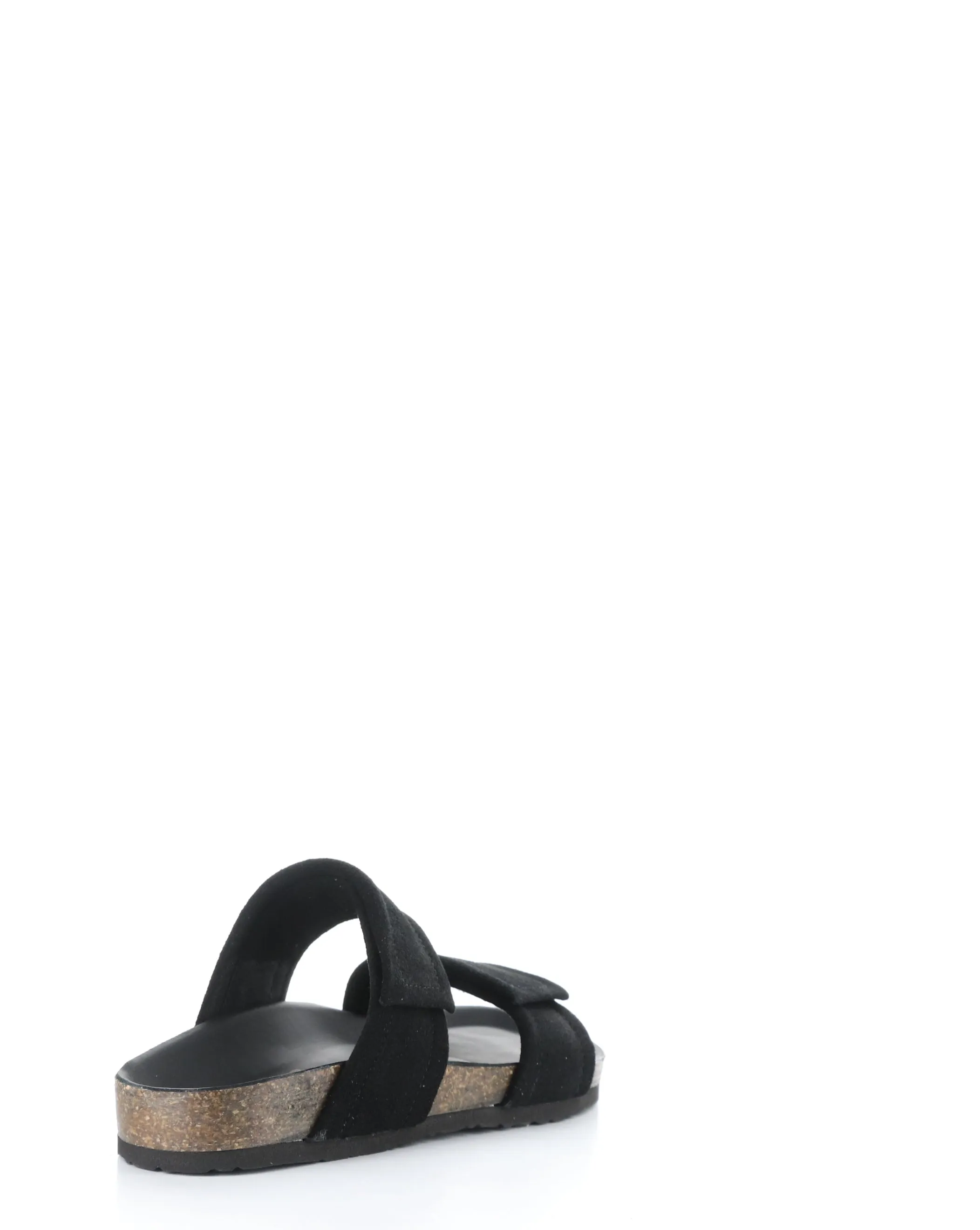 MATTEO BLACK Slip-on Sandals