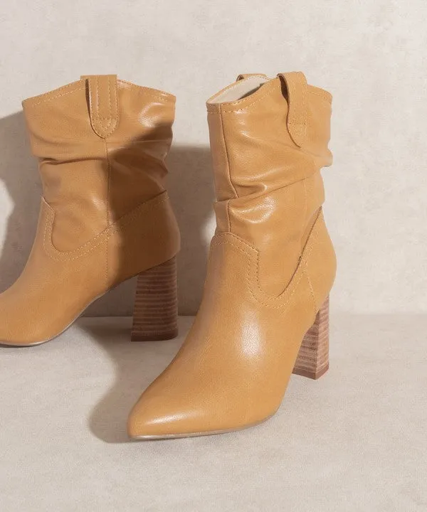 Mavis   Western Style Bootie