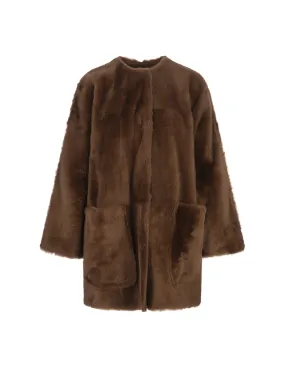 MAX MARA Brown Santos Coat