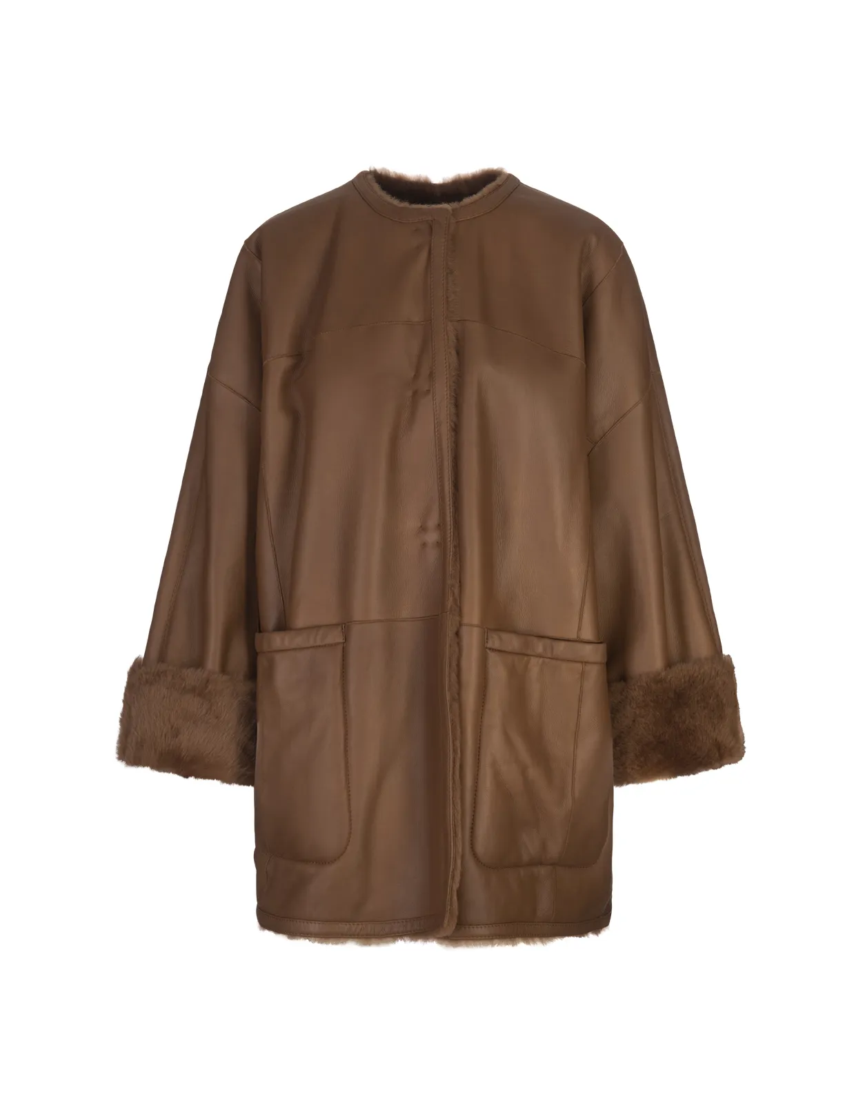 MAX MARA Brown Santos Coat