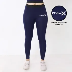 Midnight Blue Leggings: GymX Essentials- Sale