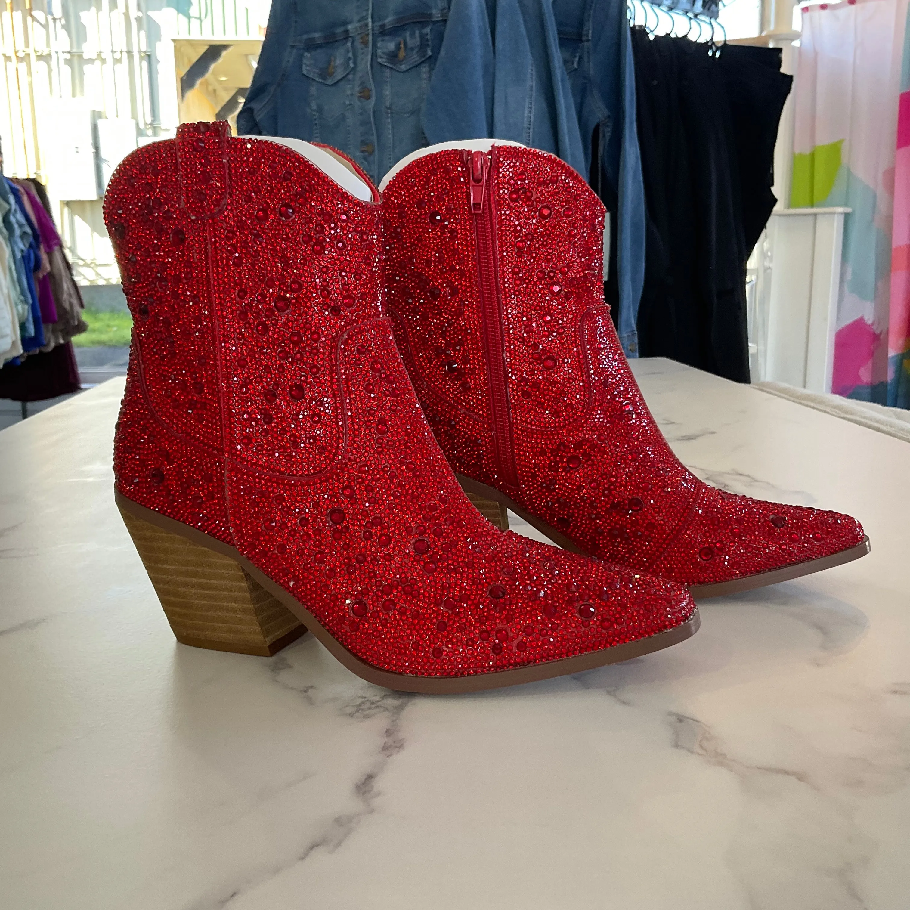 Mi.iM | Razorback Rhinestone Bootie