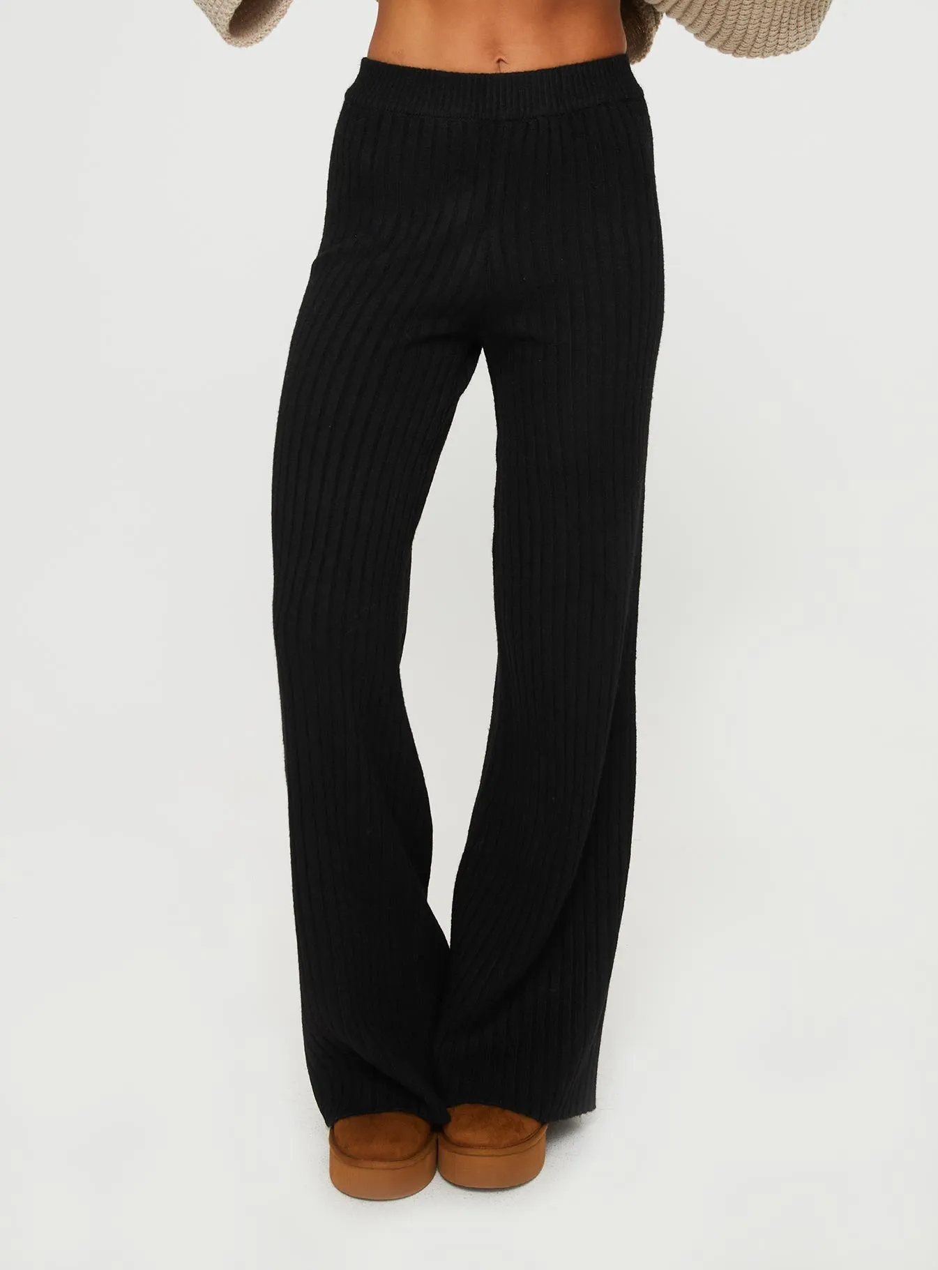 Montana Knit Pants Black Tall