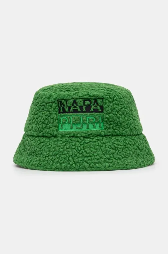 Napapijri wool blend hat F-Tosh Cap green color NP0A4I84G1T1