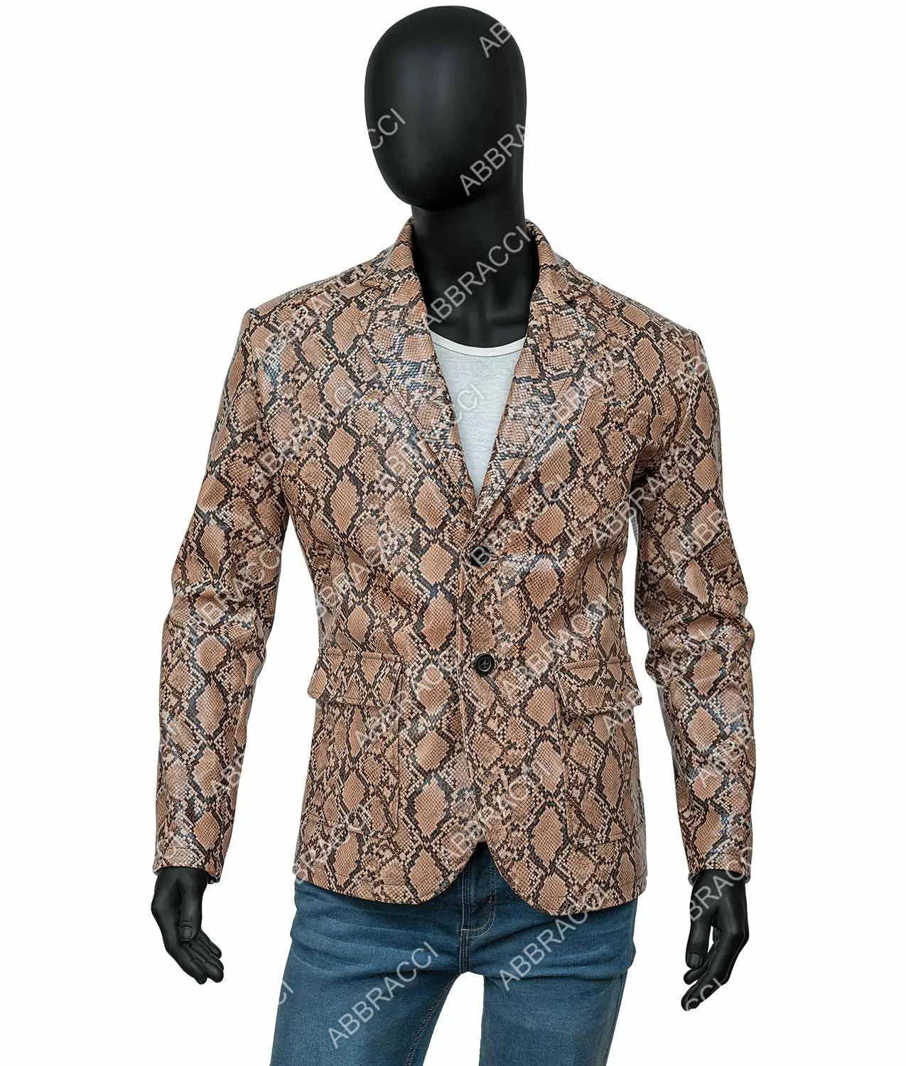 Nicolas Cage Wild at Heart Jacket - Snakeskin Jacket