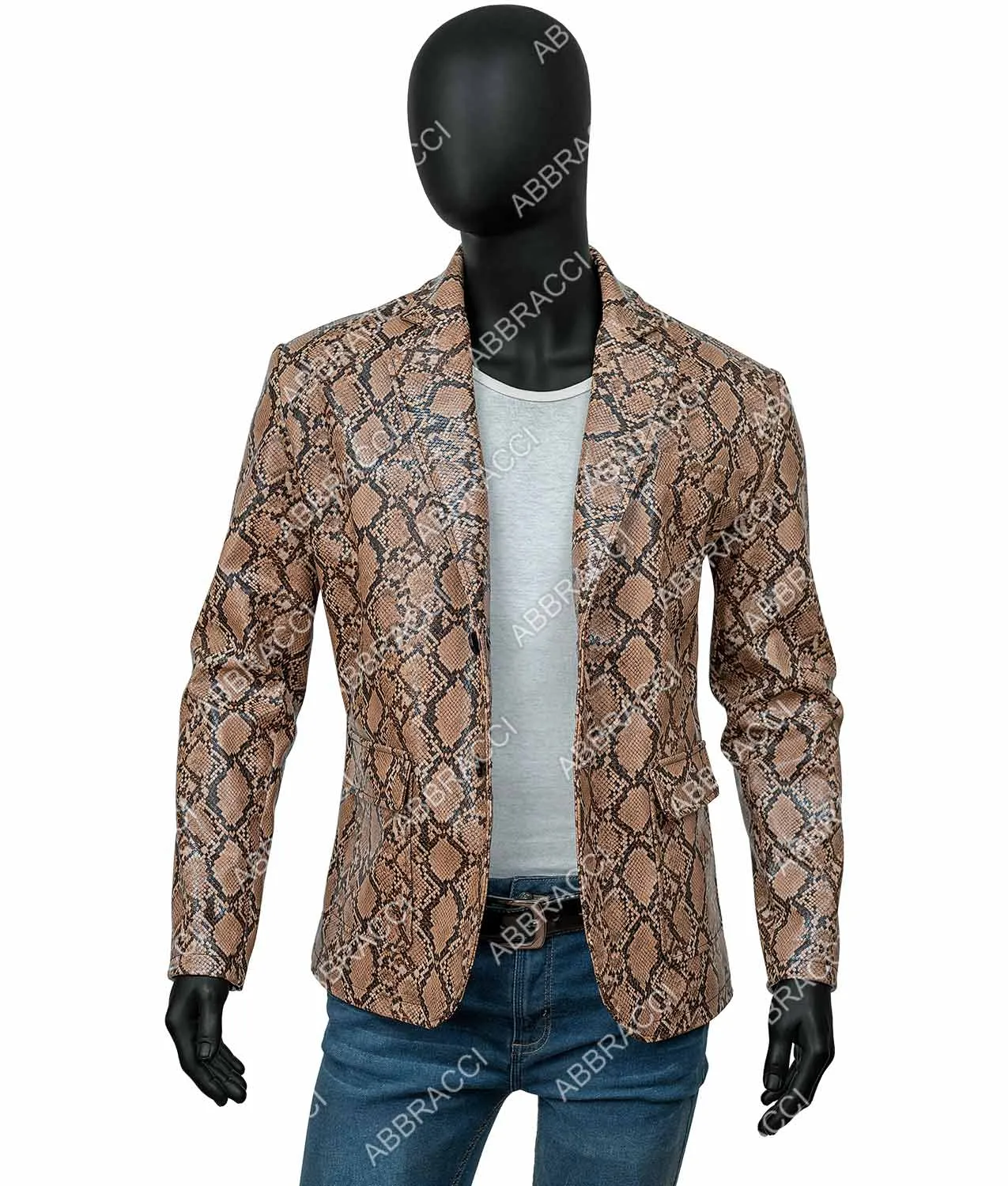 Nicolas Cage Wild at Heart Jacket - Snakeskin Jacket