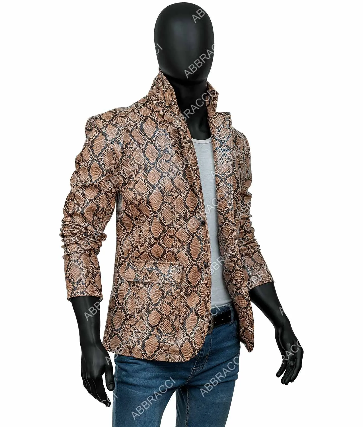 Nicolas Cage Wild at Heart Jacket - Snakeskin Jacket