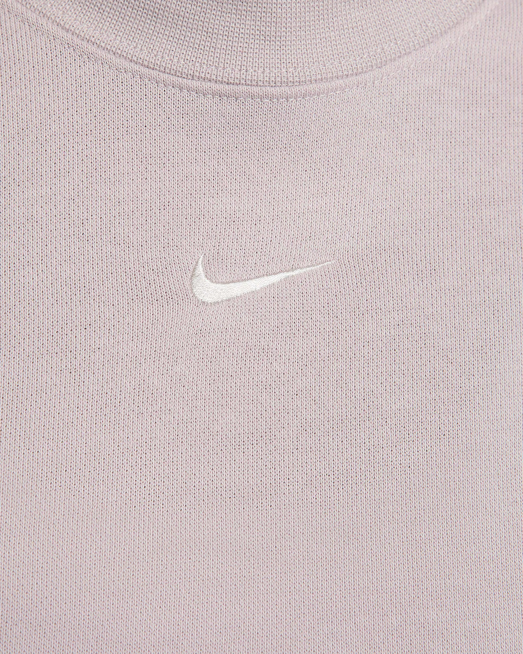 Nike  |Crew Neck Street Style Long Sleeves Cotton Cropped Tops