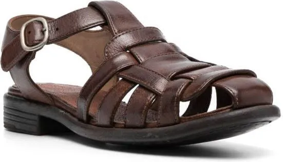 Officine Creative Calixte 045 leather sandals Brown