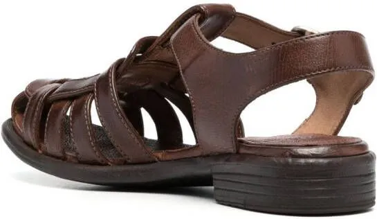 Officine Creative Calixte 045 leather sandals Brown