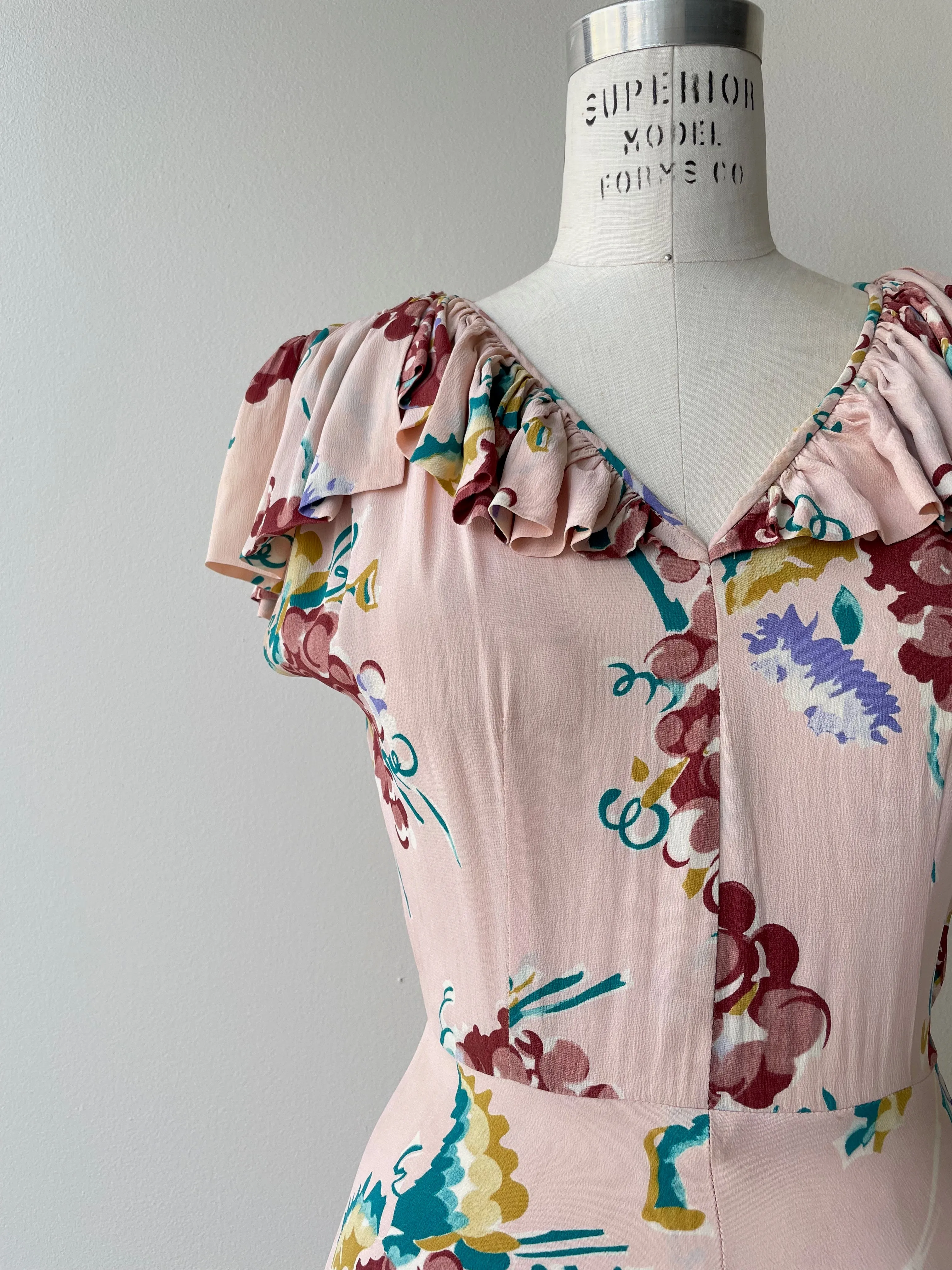 On the Vine 1940s Dress