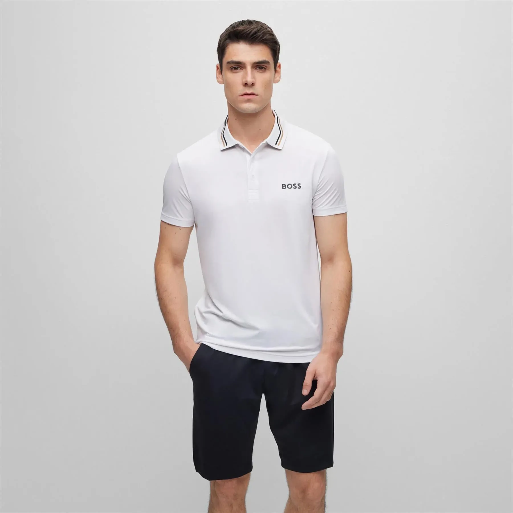 Paddytech Regular Fit Polo White - W23