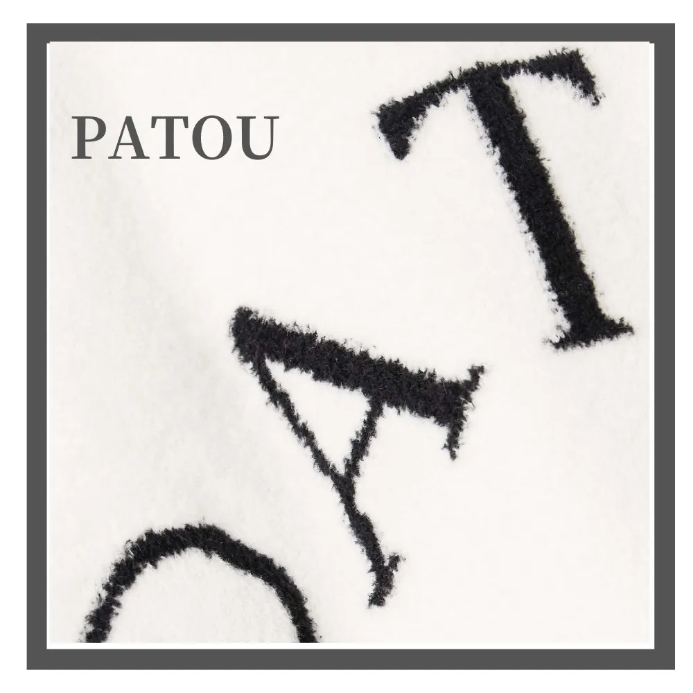 PATOU  |Crew Neck Casual Style Plain Cotton Short Sleeves Logo