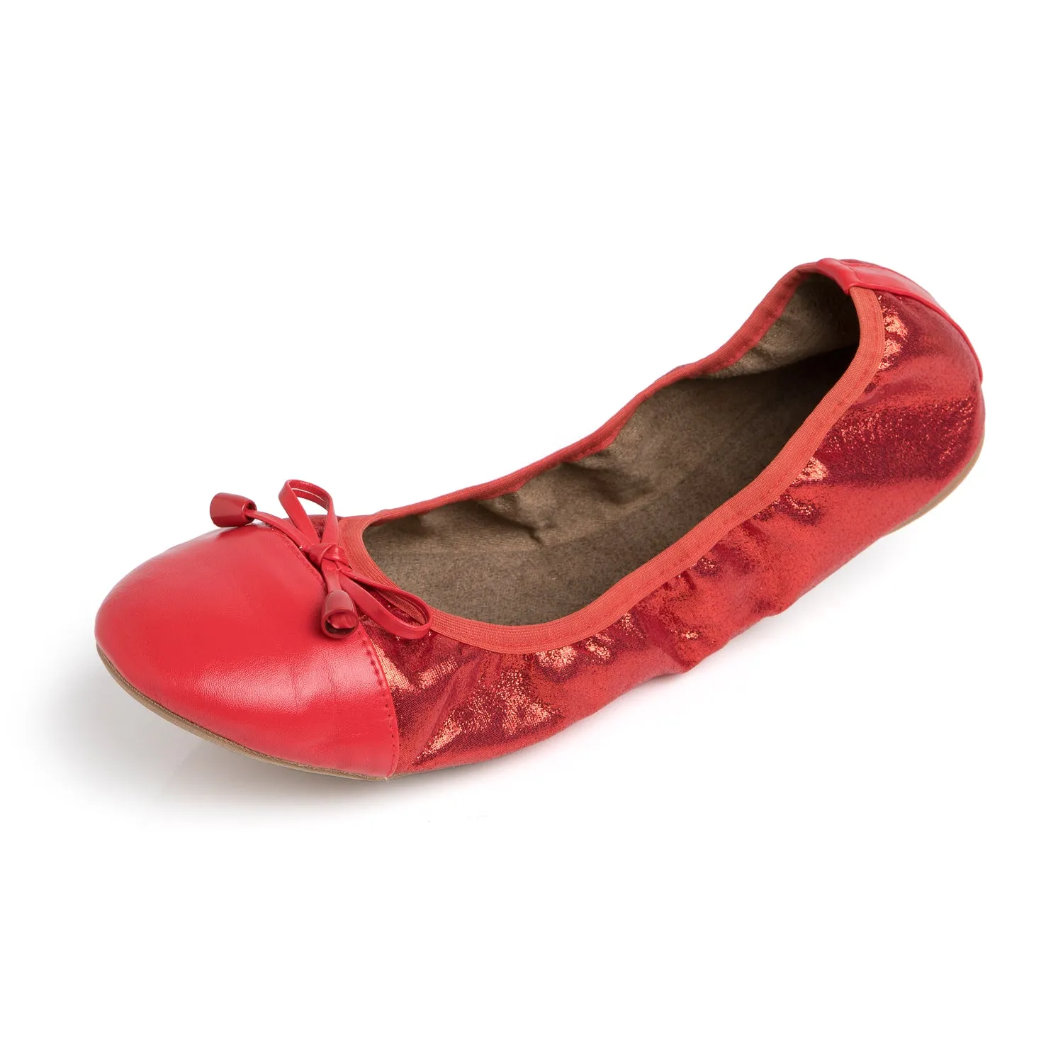 Premium Ruby Red Flats