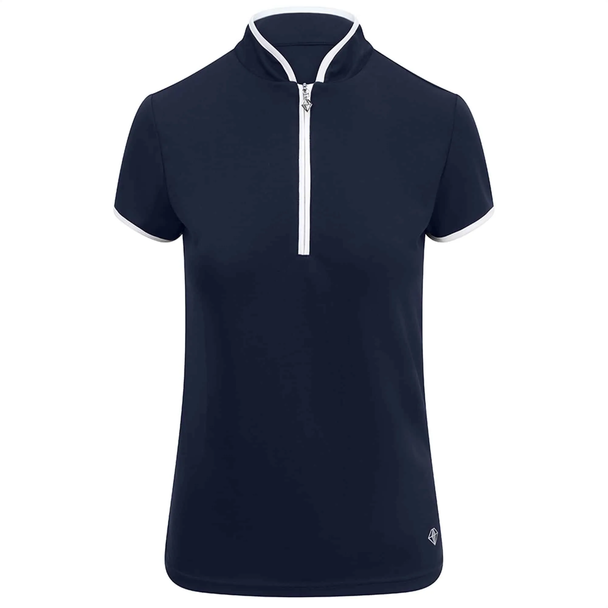 Pure Golf Bloom Ladies Golf Polo Shirt Navy