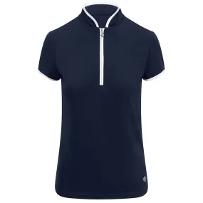 Pure Golf Bloom Ladies Golf Polo Shirt Navy