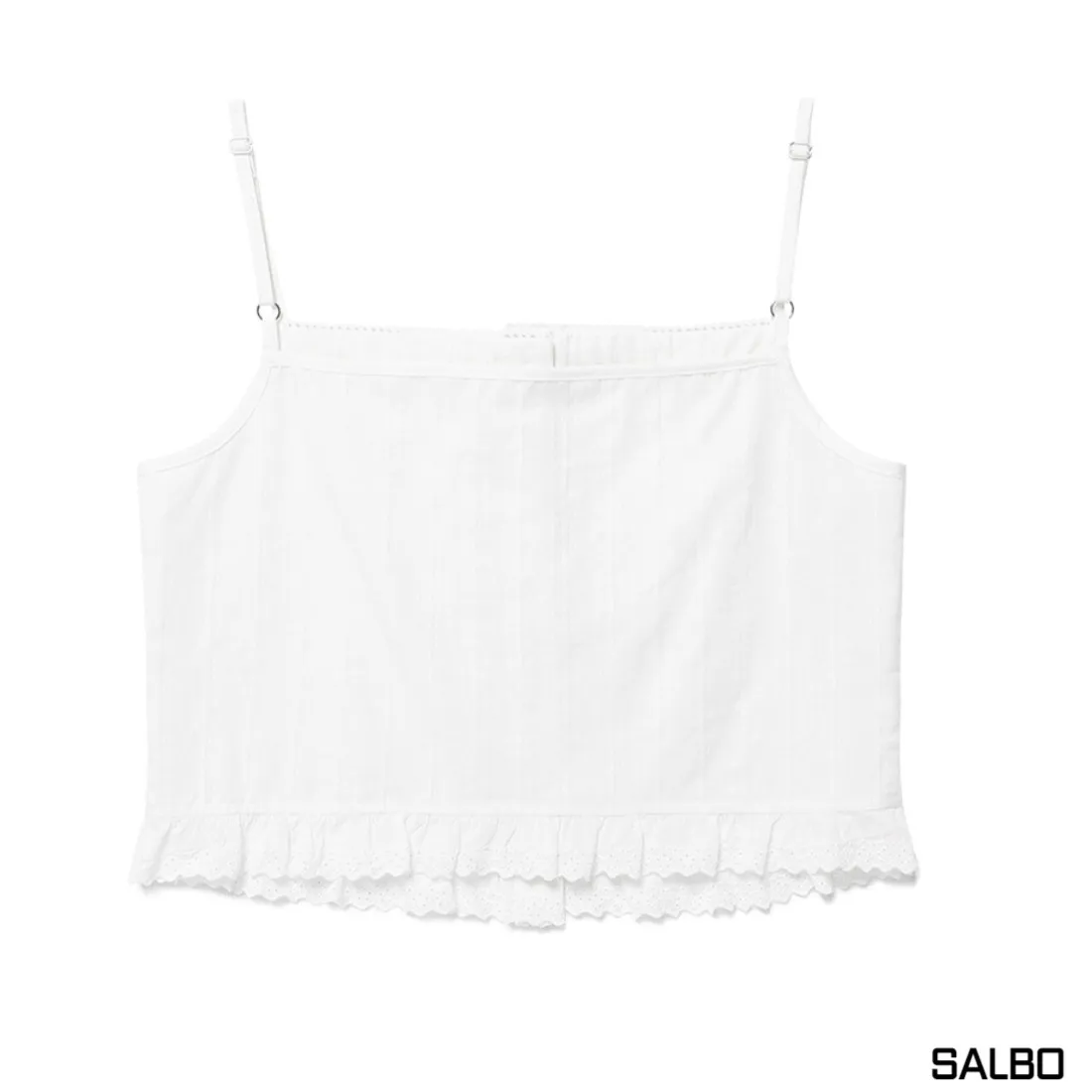 rolarola  |Sleeveless Street Style Plain Cotton Cropped Tops