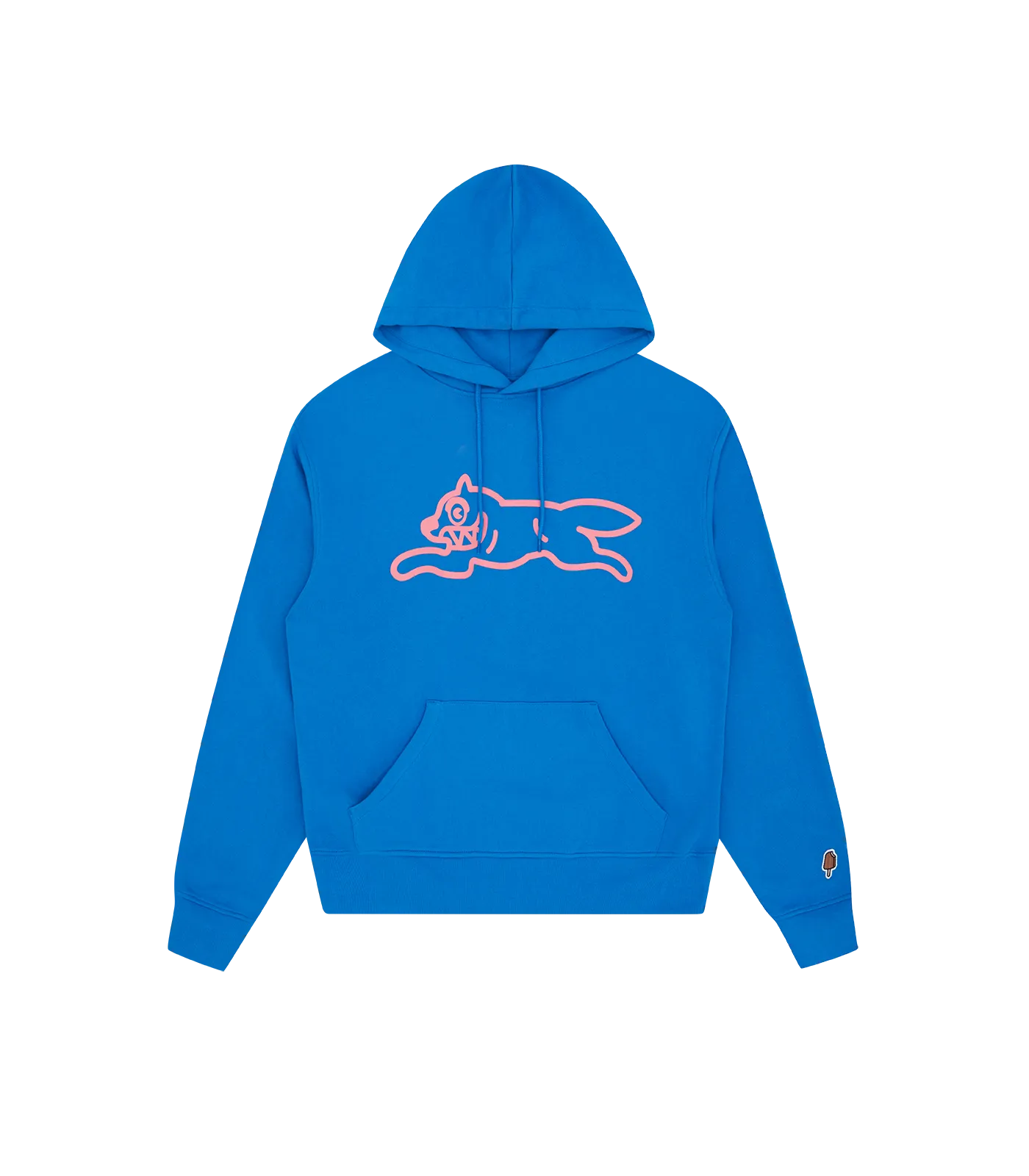 RUNNING DOG POPOVER HOOD - BLUE