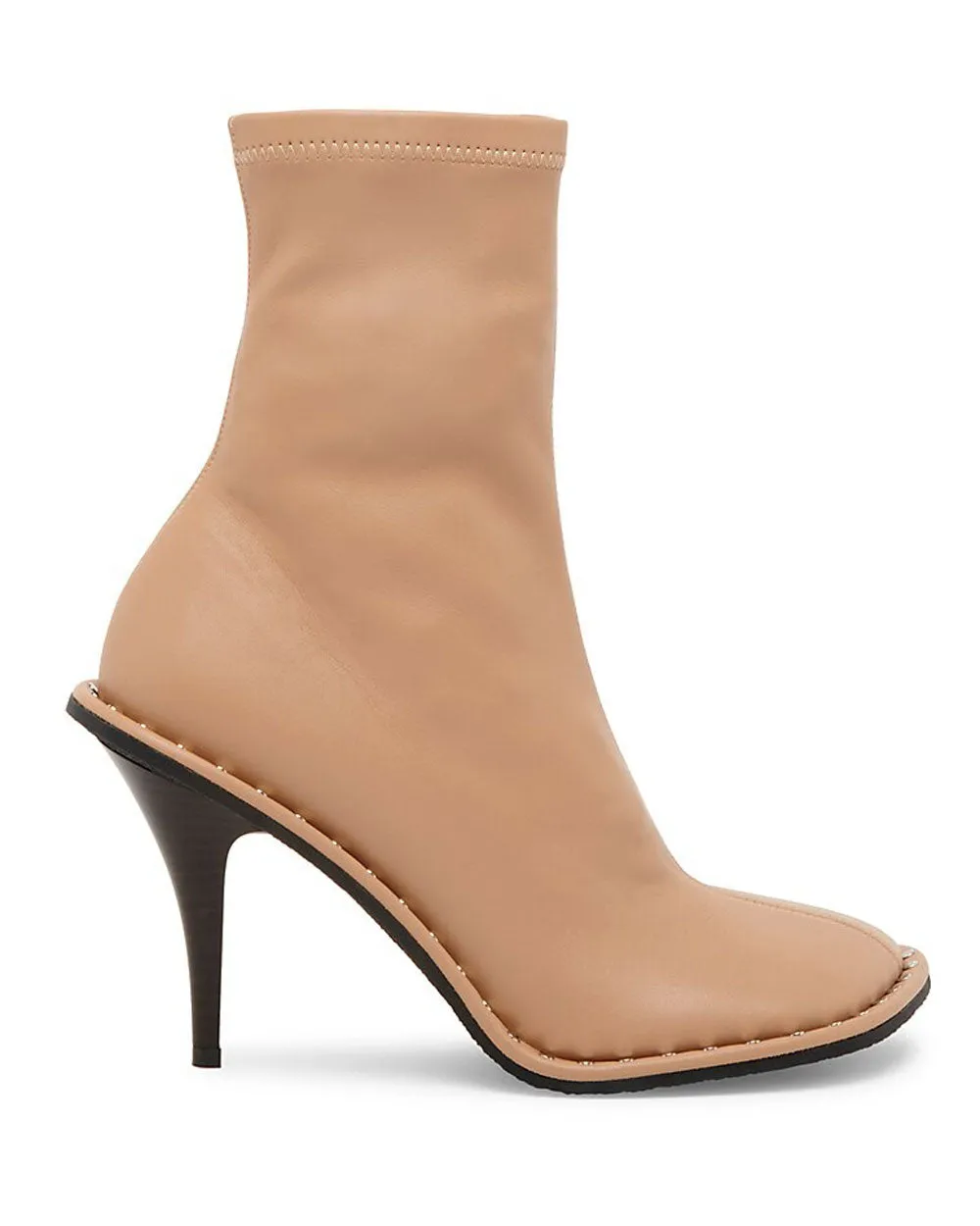 Ryder Stretch Bootie in Beige