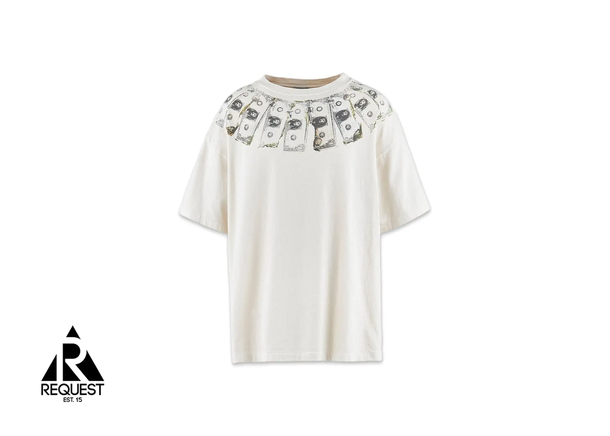 Saint Michael Money Tee White