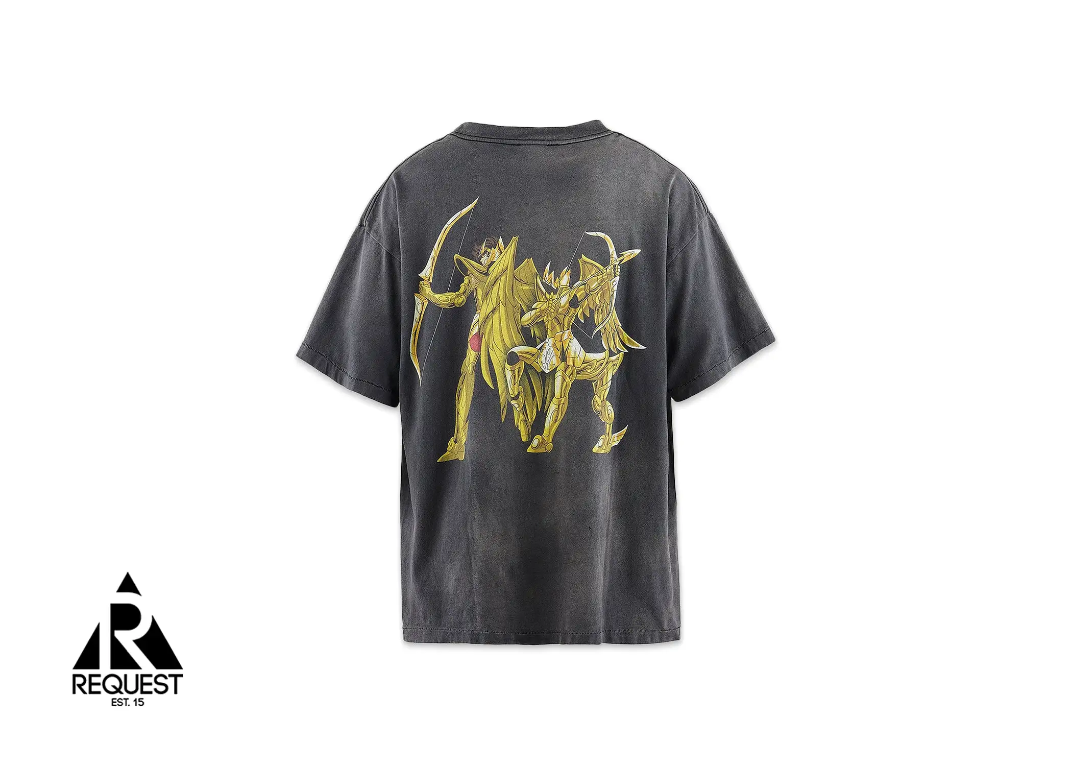 Saint Michael x Saint Seiya Tee Vintage Black