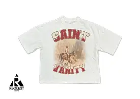 Saint Vanity Cowboy Tee White