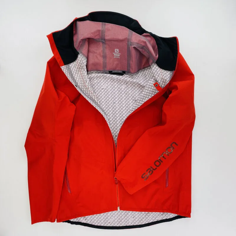 Salomon  Outline Jacket M - Giacca antipioggia di seconda mano - Uomo - Rosso - M