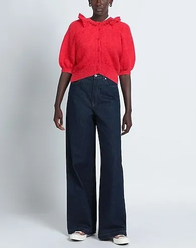 Simone Rocha  |Nylon Plain Short Sleeves Party Style Elegant Style