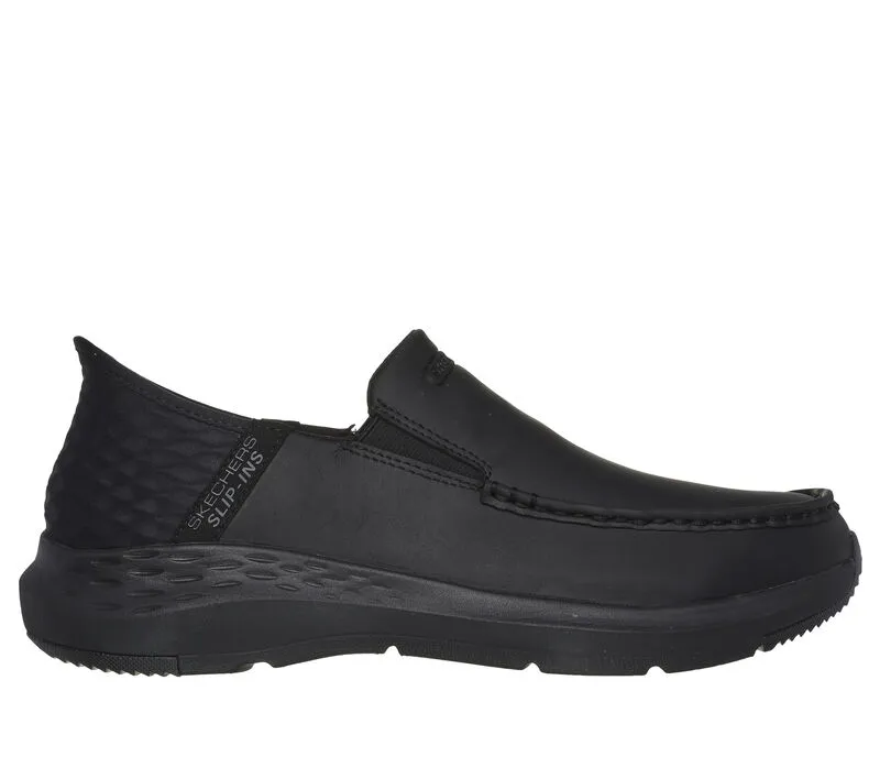 Skechers Men’s Parson-Oswin Slip In Shoes-Black