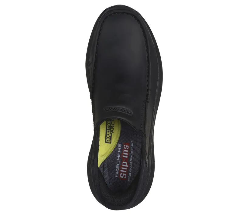 Skechers Men’s Parson-Oswin Slip In Shoes-Black