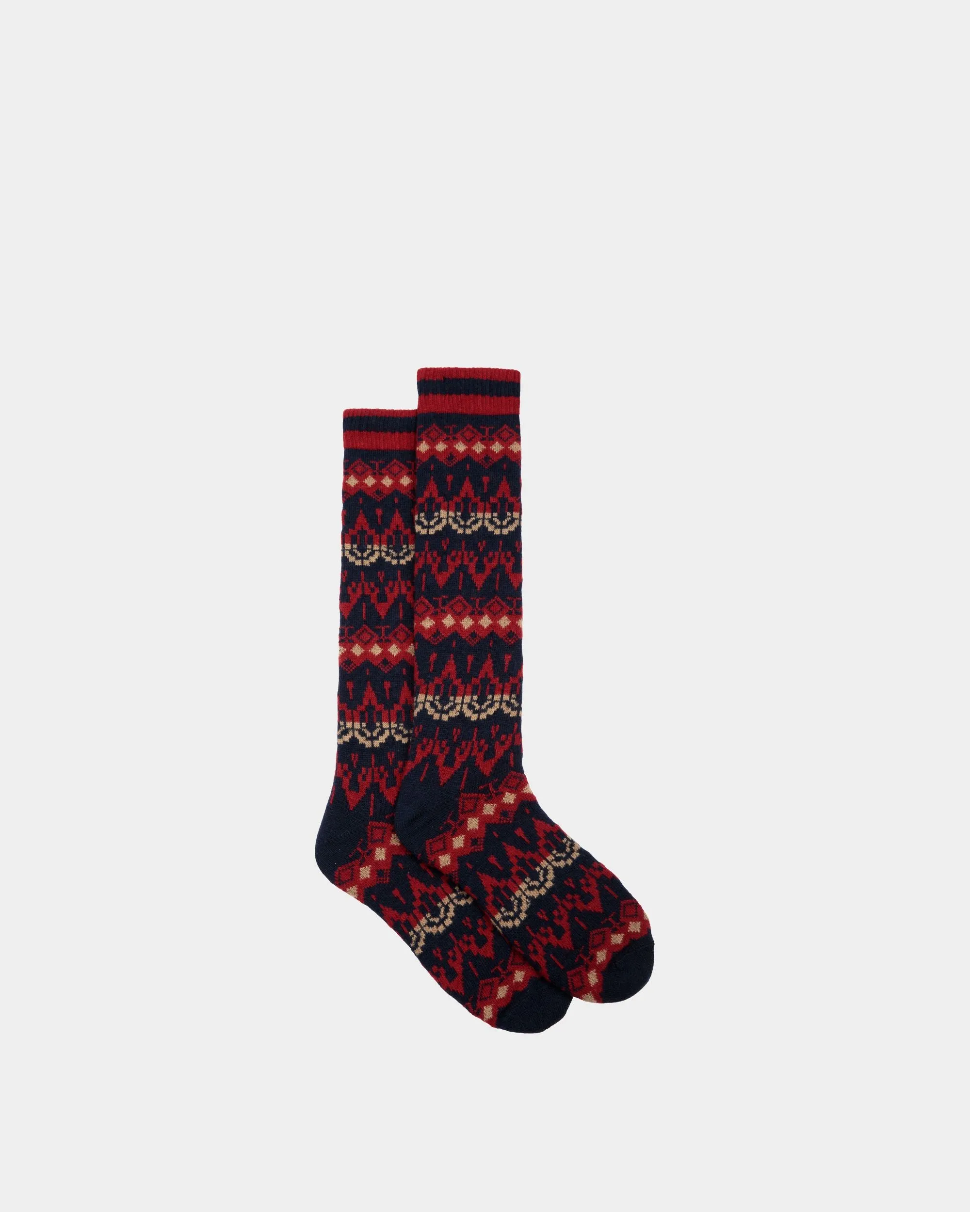 Socks In Multicolor Wool 