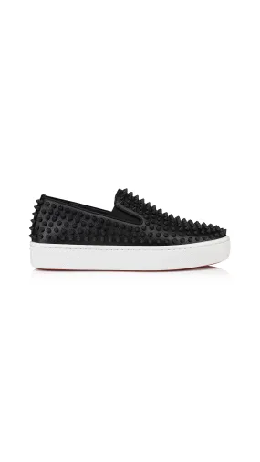 Spikeboat Slip-On Sneakers - Black