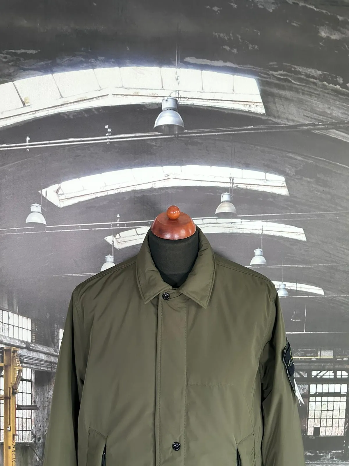 STONE ISLAND MICRO TWILL WITH PRIMALOFT® P.U.R.E™ INSULATION TECHNOLOGY JACKET