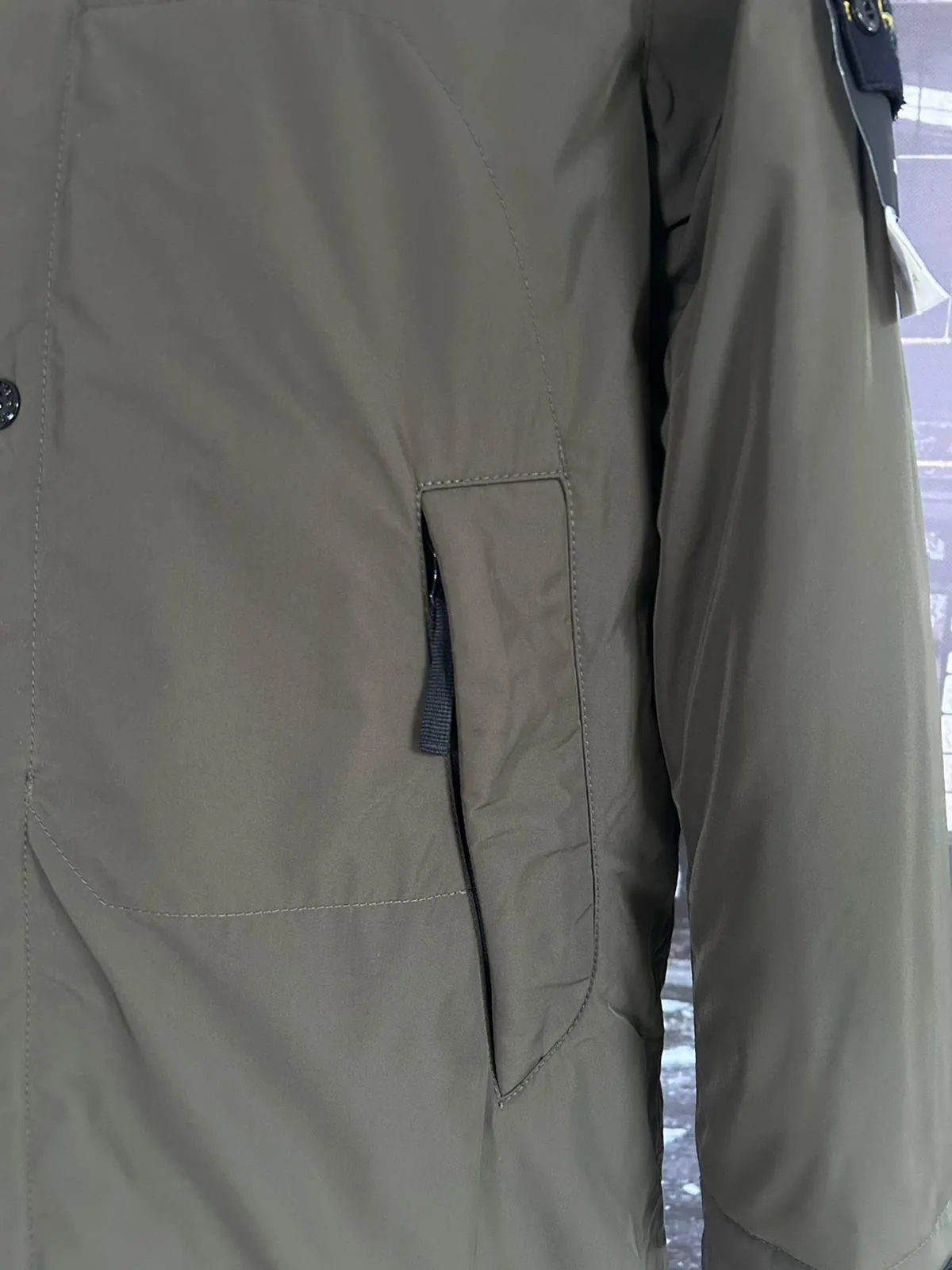 STONE ISLAND MICRO TWILL WITH PRIMALOFT® P.U.R.E™ INSULATION TECHNOLOGY JACKET