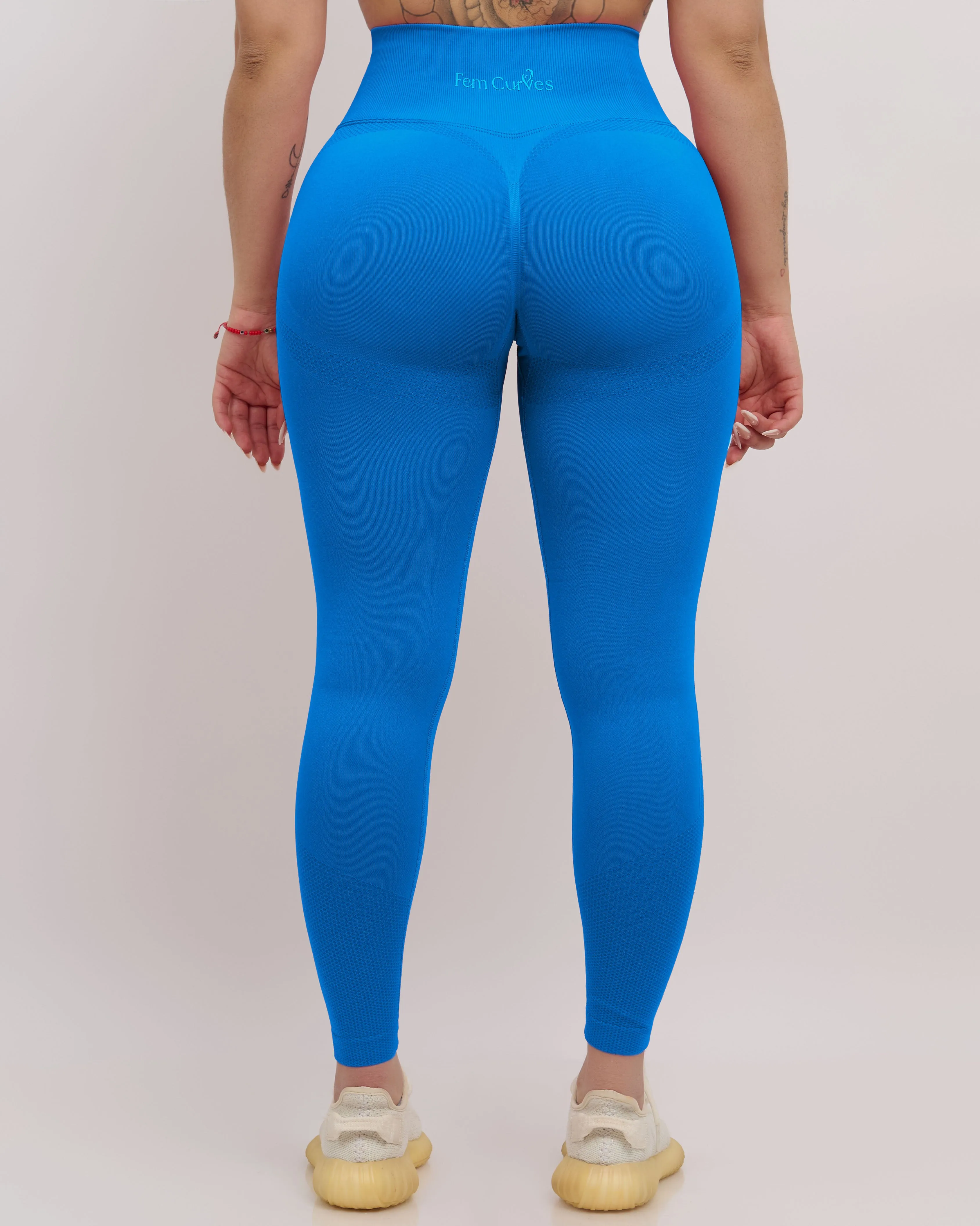 Sujey Scrunch Leggings - Royal Blue