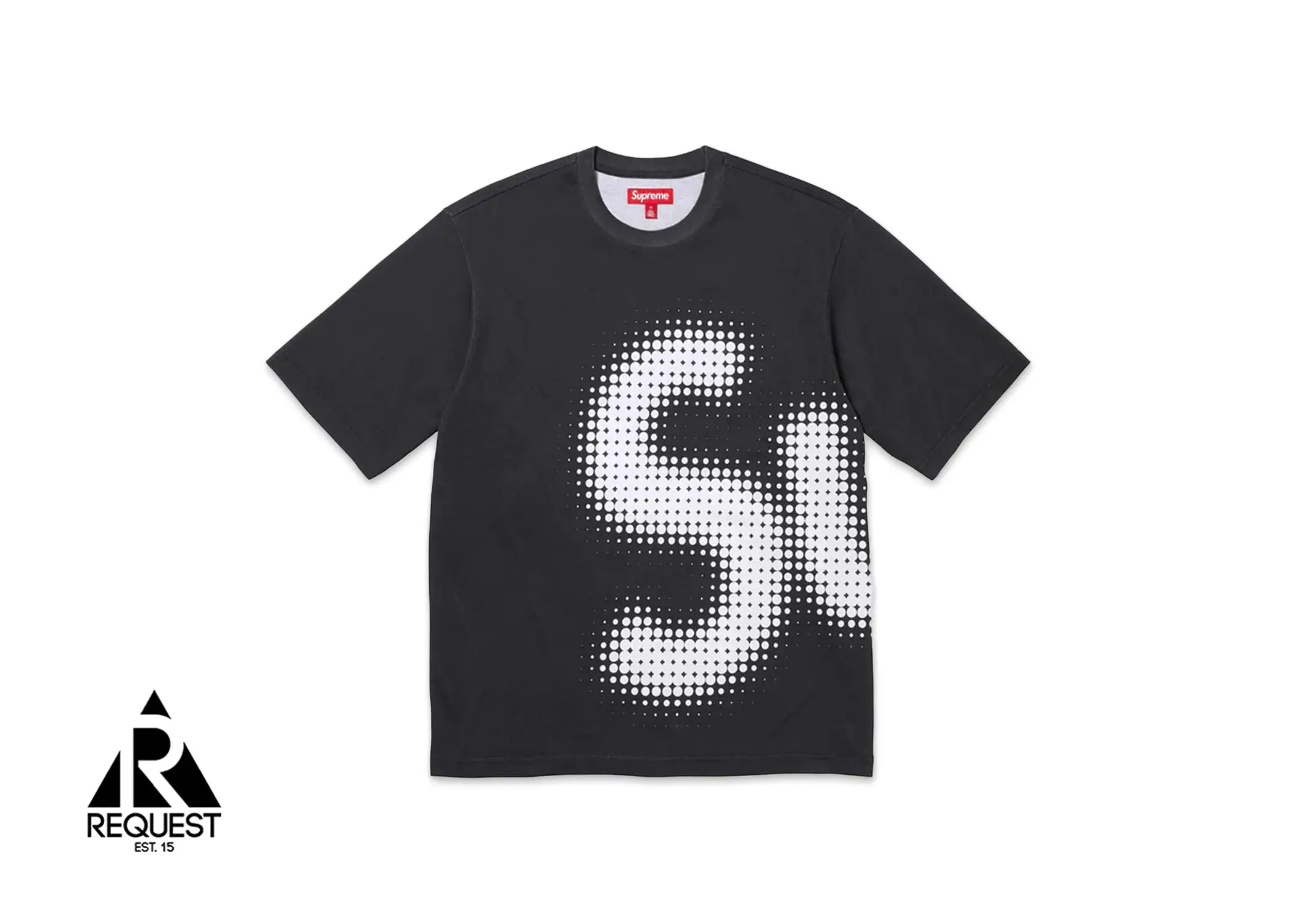 Supreme Halftone S/S Top “Black”