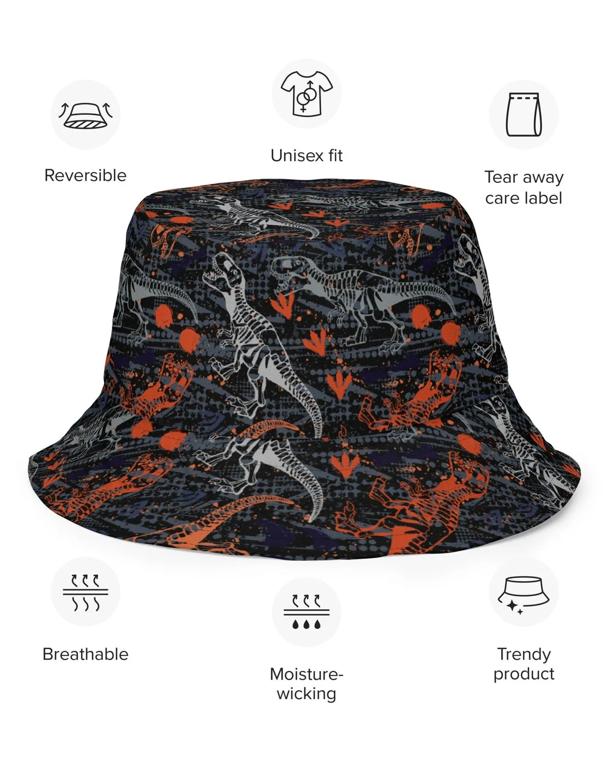 T-Wrecked Reversible Bucket Hat