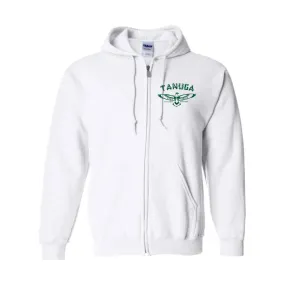 Tanuga White Full Zip Hood