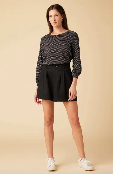 Tencel Pleated Shorts