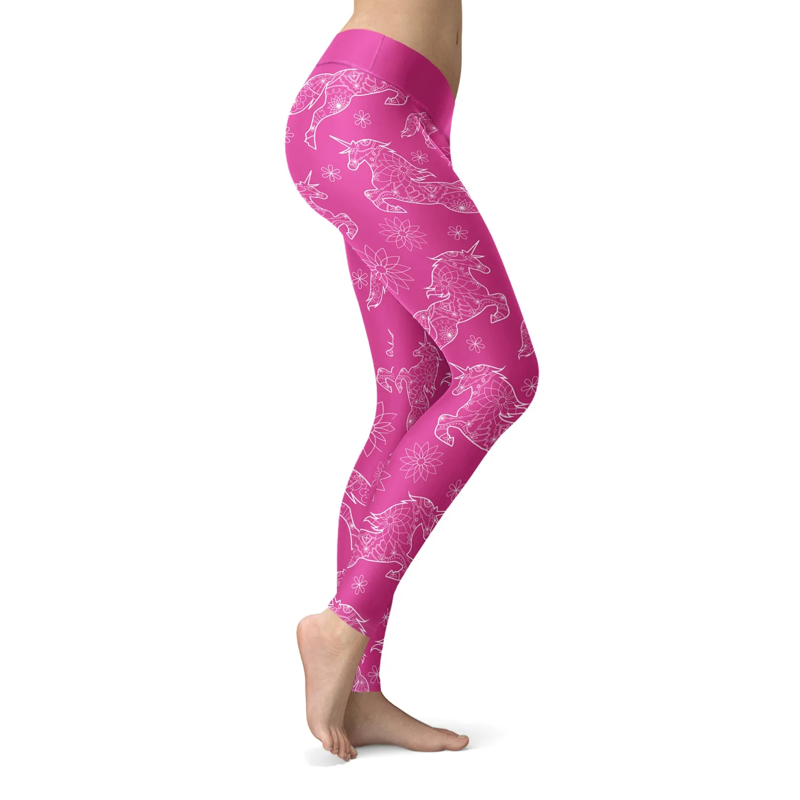 Unicorn Flower Leggings